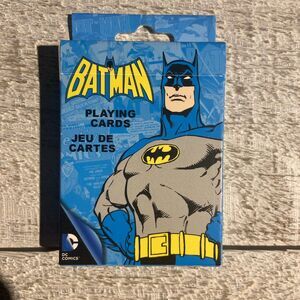 Batman Playing Cards Complete Deck 52 + 2 Jokers Aquarius DC Comics PC015